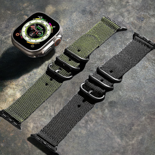 Nato Style Cordura Apple Watch Band | Infinity Loops