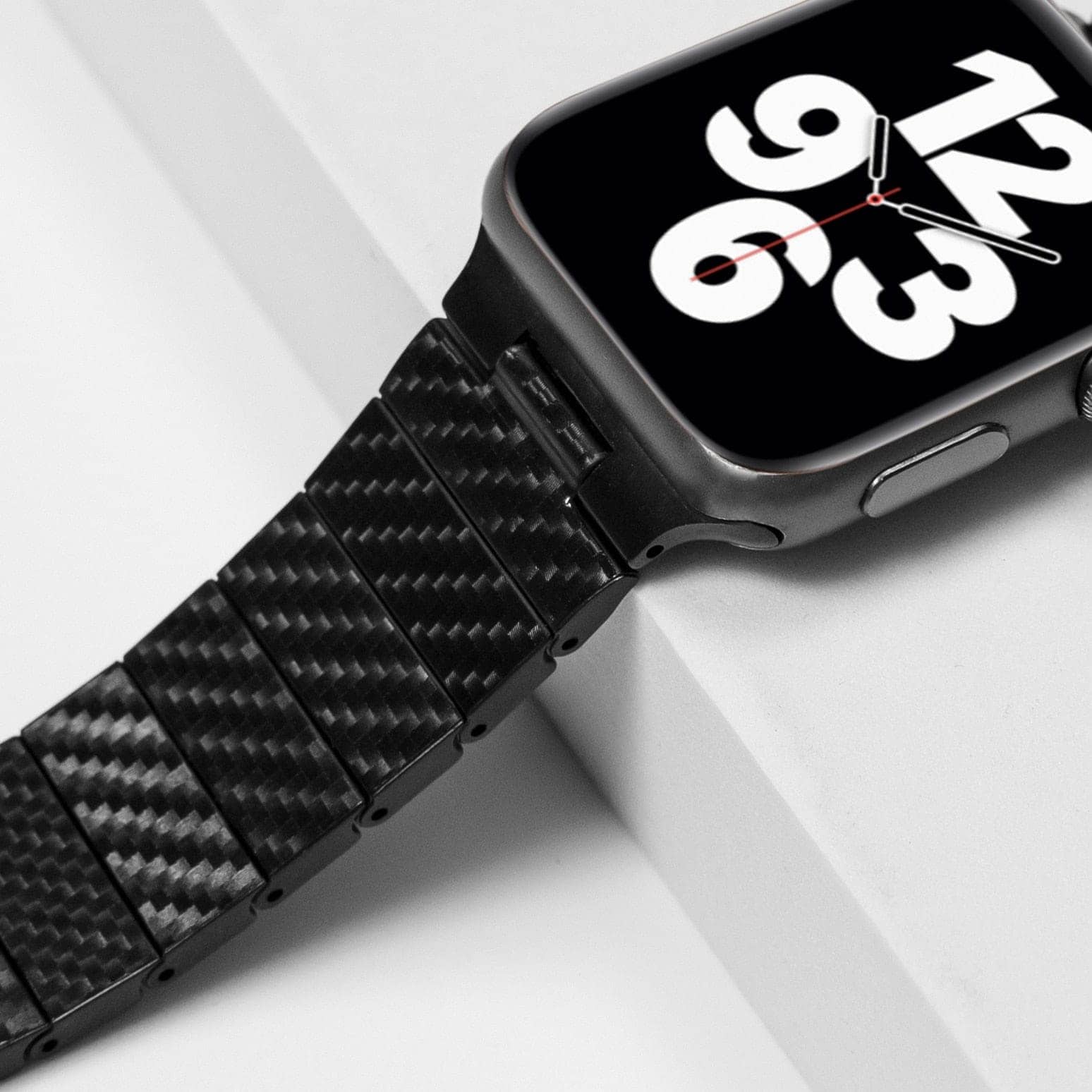 Carbon Fiber Apple Watch Band | Infinity Loops