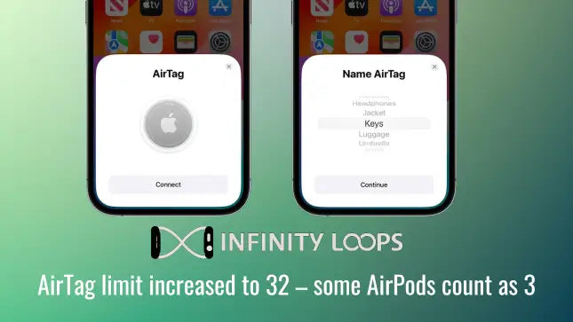 AirTag limit increased to 32 – some AirPods count as 3