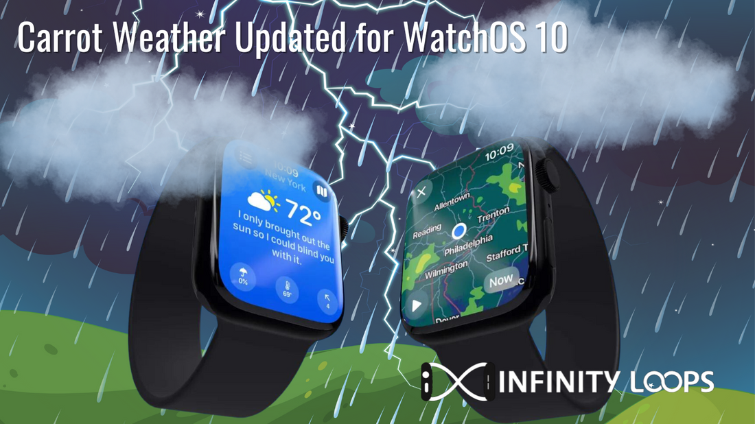 Carrot Weather Watch OS 10 Update