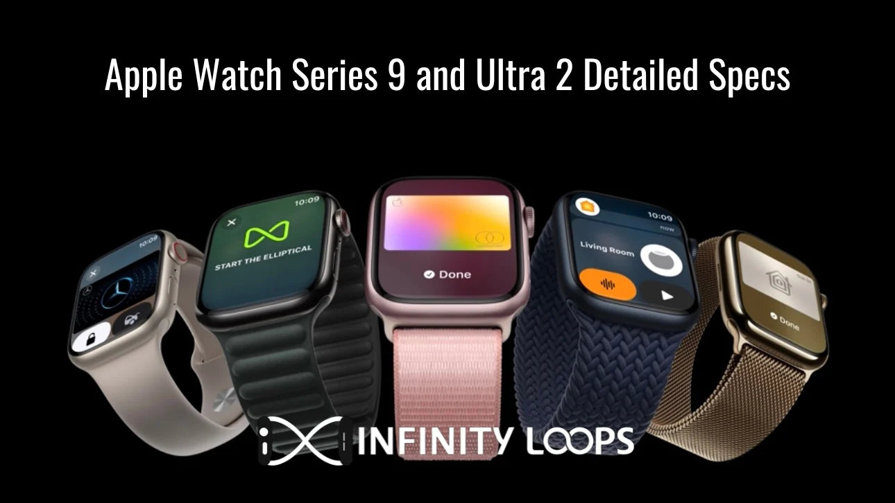 Apple Watch Series 9 and Ultra 2 Detailed Specs Blog Banner
