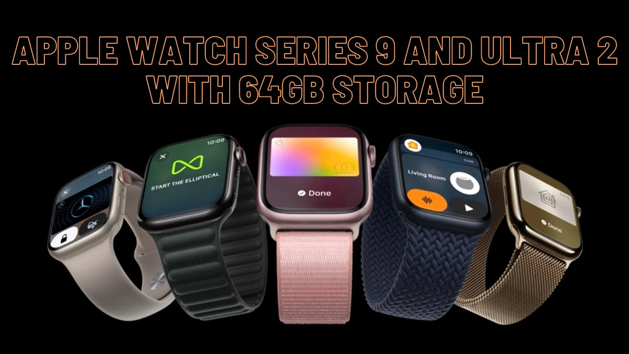 Apple Watch 9 and Ultra 2 Storage