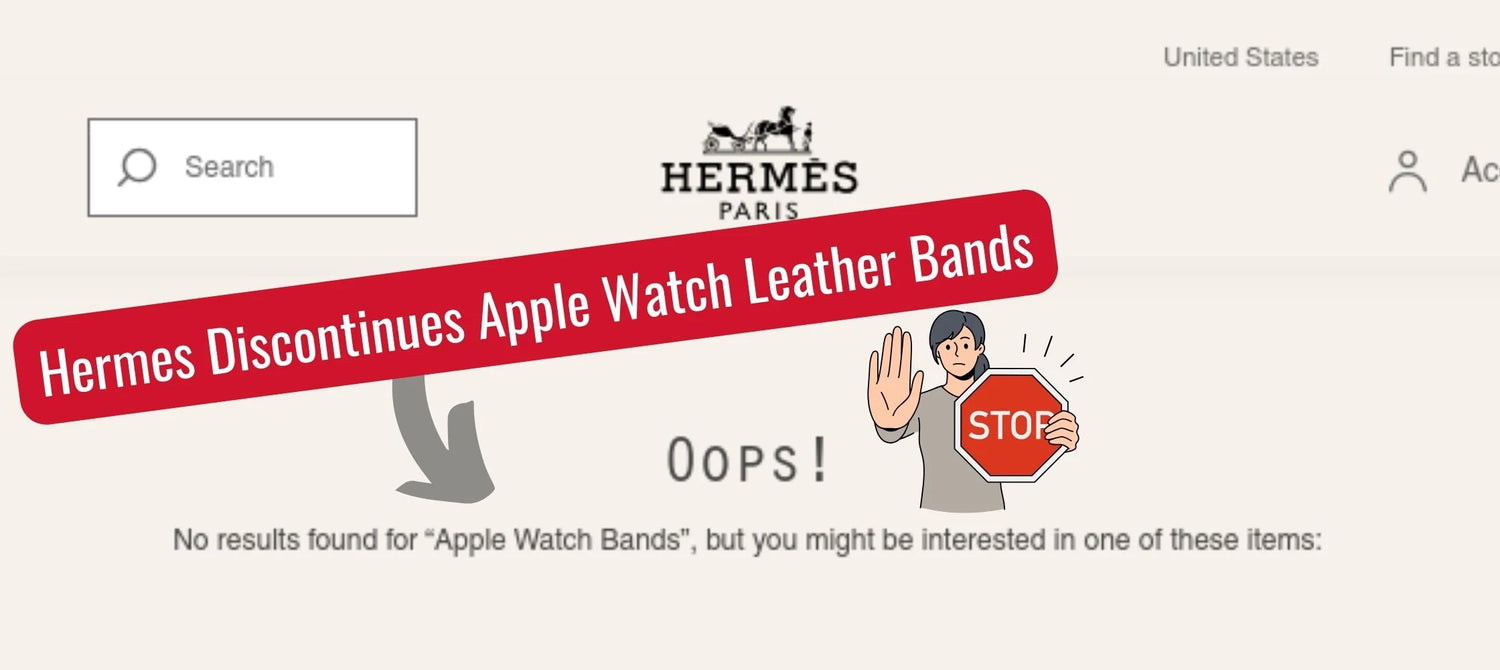 Hermes Leather Apple Watch Bands Discontinued