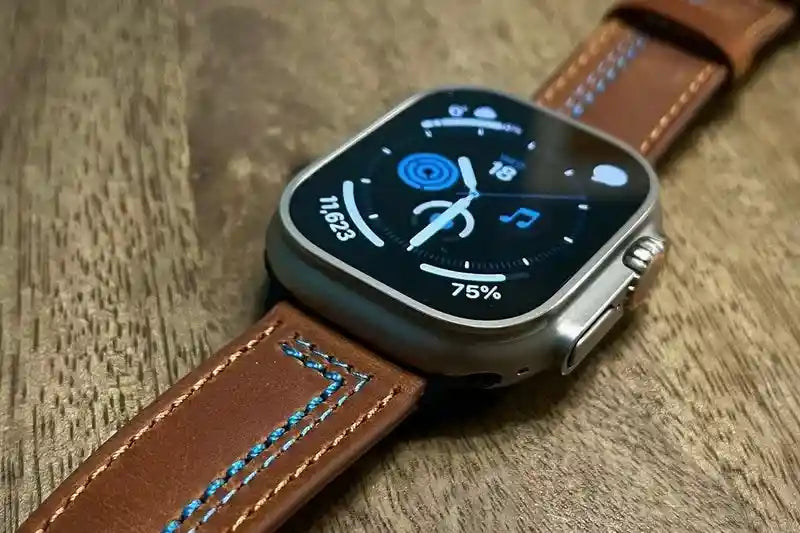 Apple Watch Ultra Real Leather Band