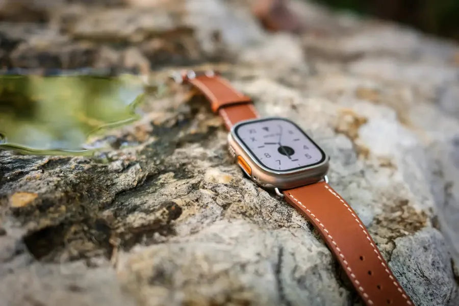 Unleashing the Magic of Leather Apple Watch Bands with Infinity Loops