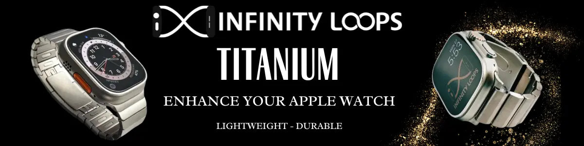 titanium bands for apple watch