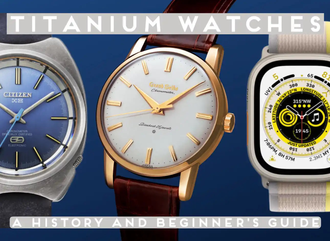 titanium watch history from Infinity Loops