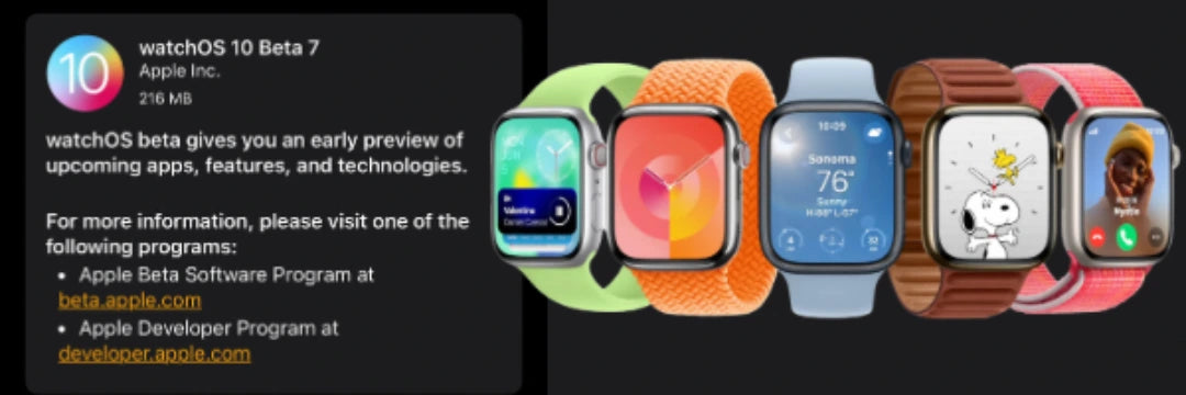 watch os 10 beta 7 released