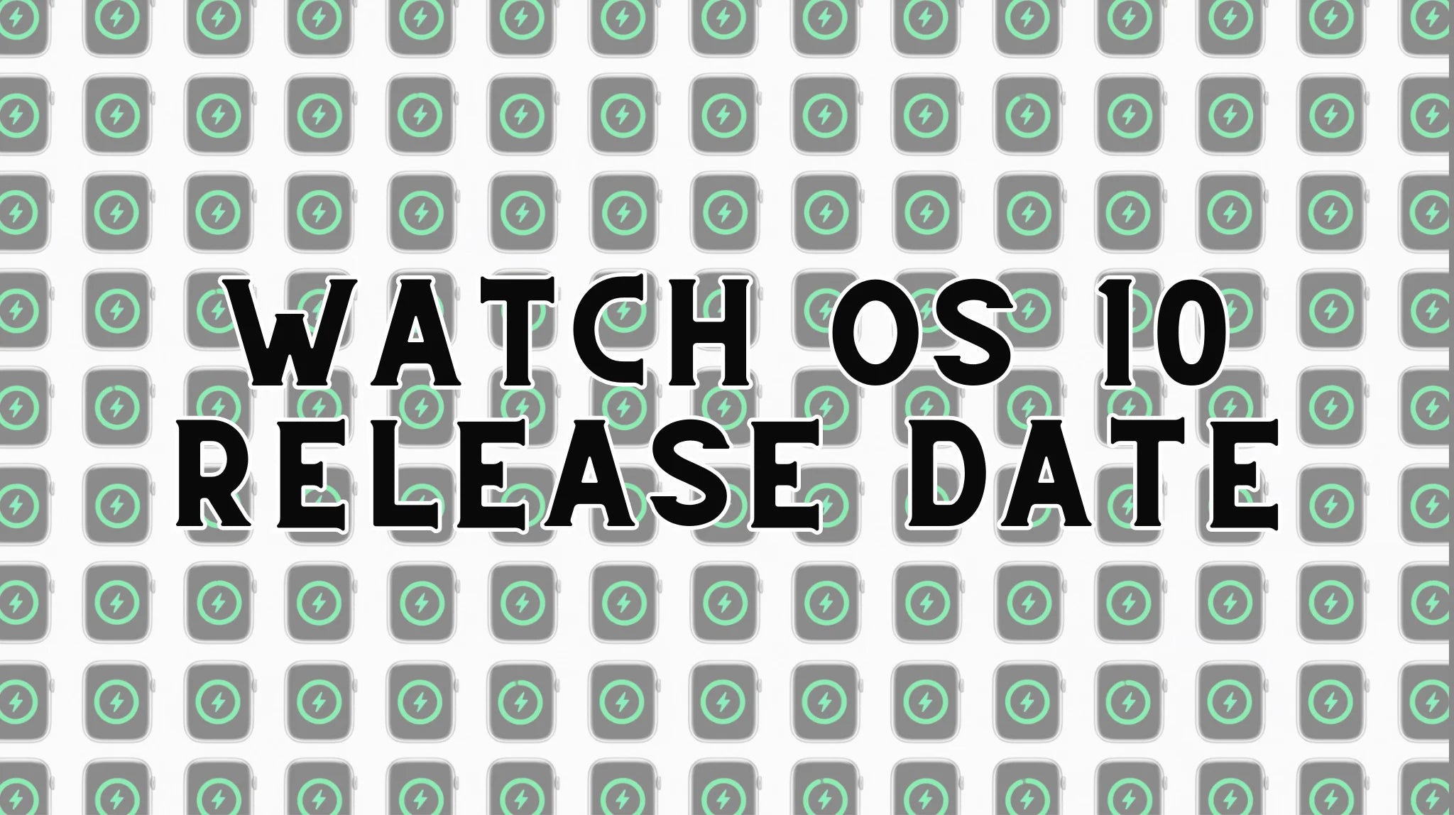 WatchOS 10 Official Release Date