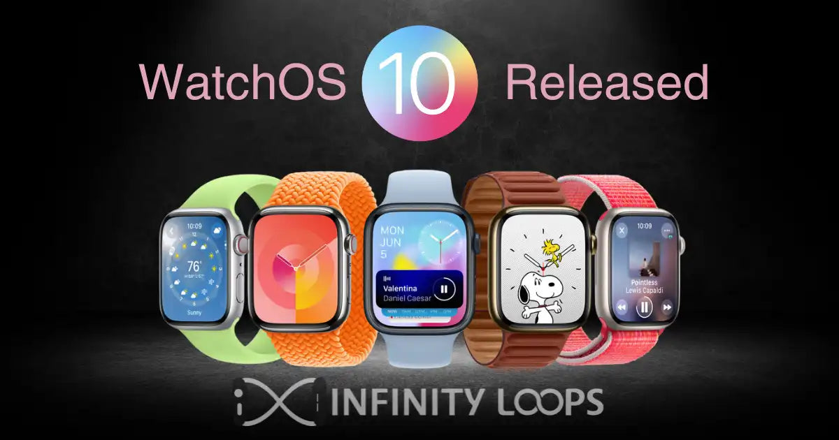 WatchOS 10 Official Release Blog Banner