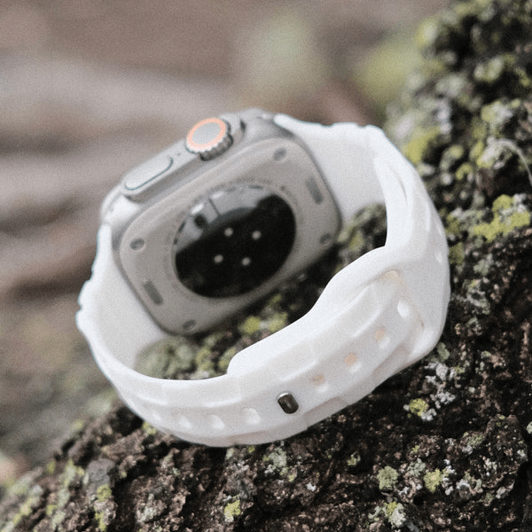 Rugged Silicone Apple Watch Sport Band | Infinity Loops