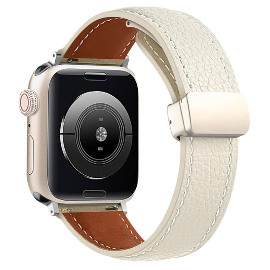 Leather Magnetic Deployant Strap Apple Watch | Infinity Loops