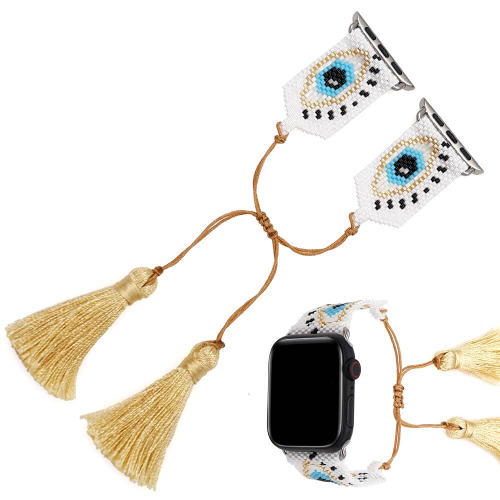 Beaded Tassel Style Band for Apple Watch | Infinity Loops