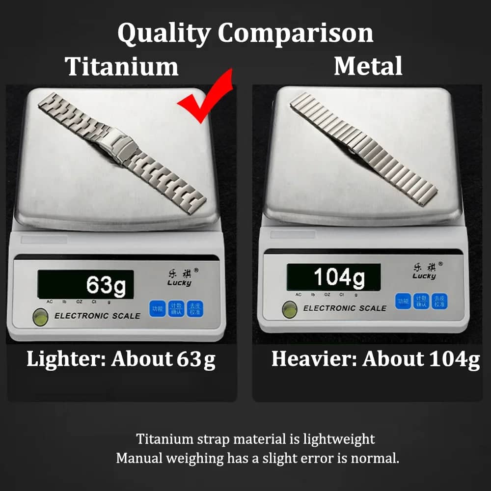 Close-up view of Titanium Band 3.0's clasp mechanism and detailed texture, highlighting the premium quality titanium craftsmanship.