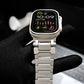 Titanium Band 3.0 on Apple Watch Ultra showcasing Grade 2 titanium finish matching Apple Watch Ultra's elegance.