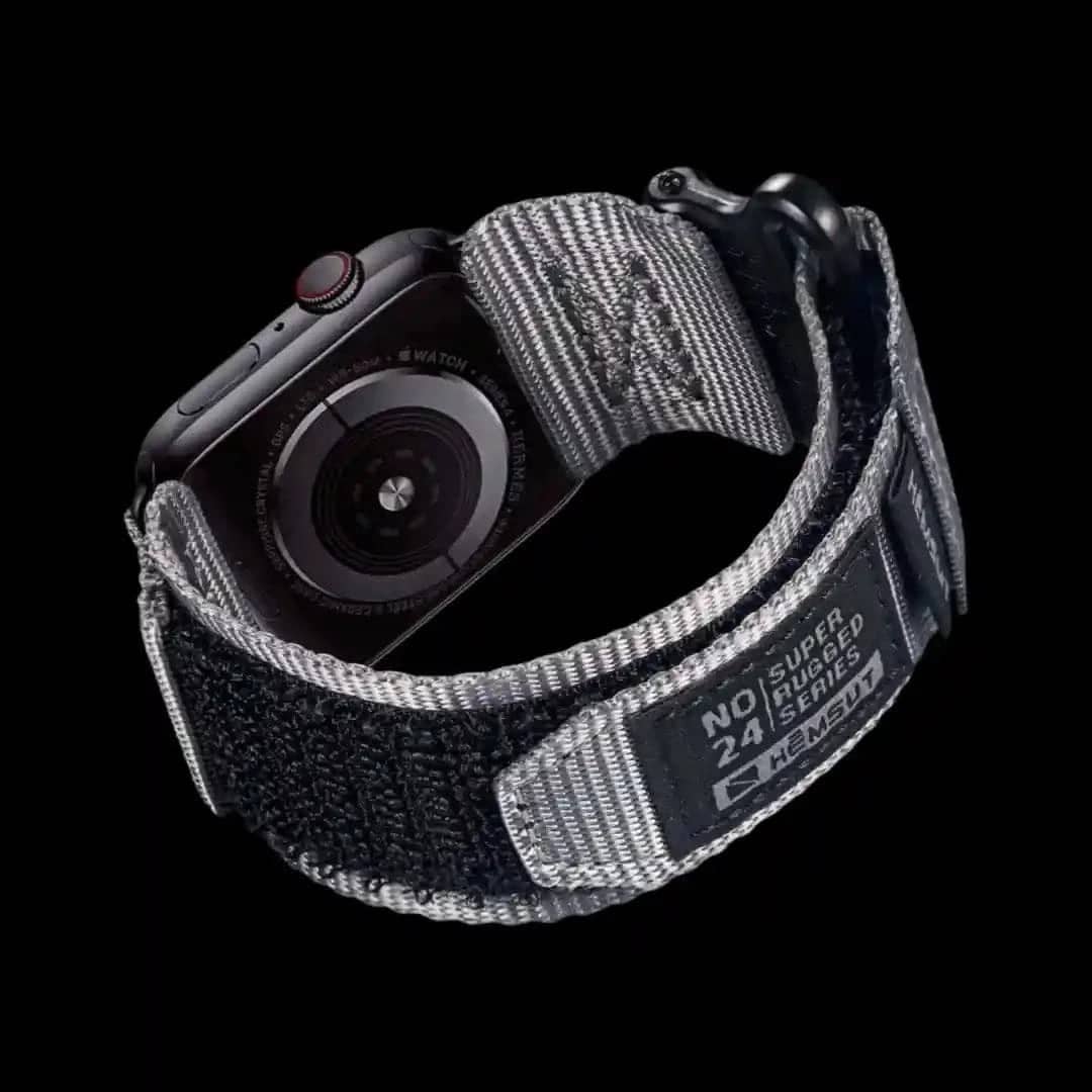 Tactical Apple Watch Band - Gray | Infinity Loops