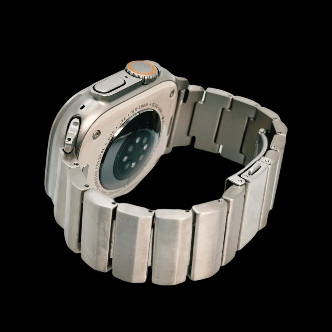 50％ Off  Luxury Titanium Band For Apple Watch Ultra 49mm 45 41
