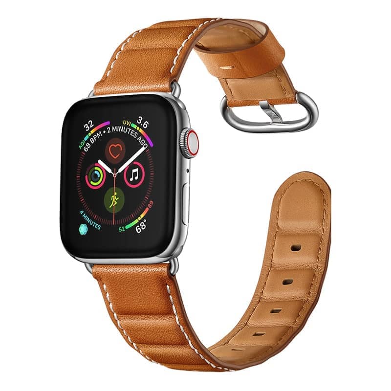 Genuine Leather Apple Watch Band | Infinity Loops