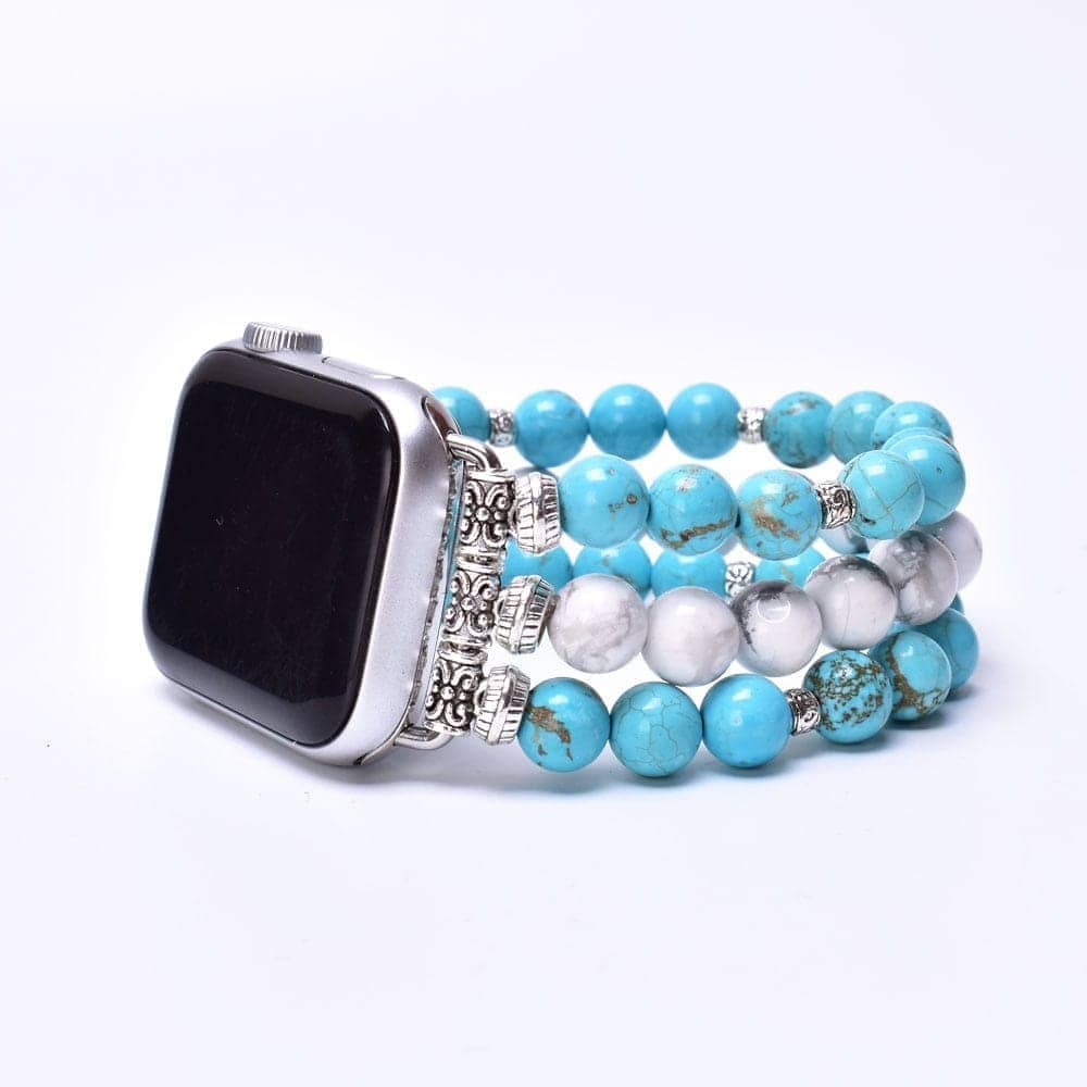 Turquoise Stone Apple Watch Band - Infinity Loops