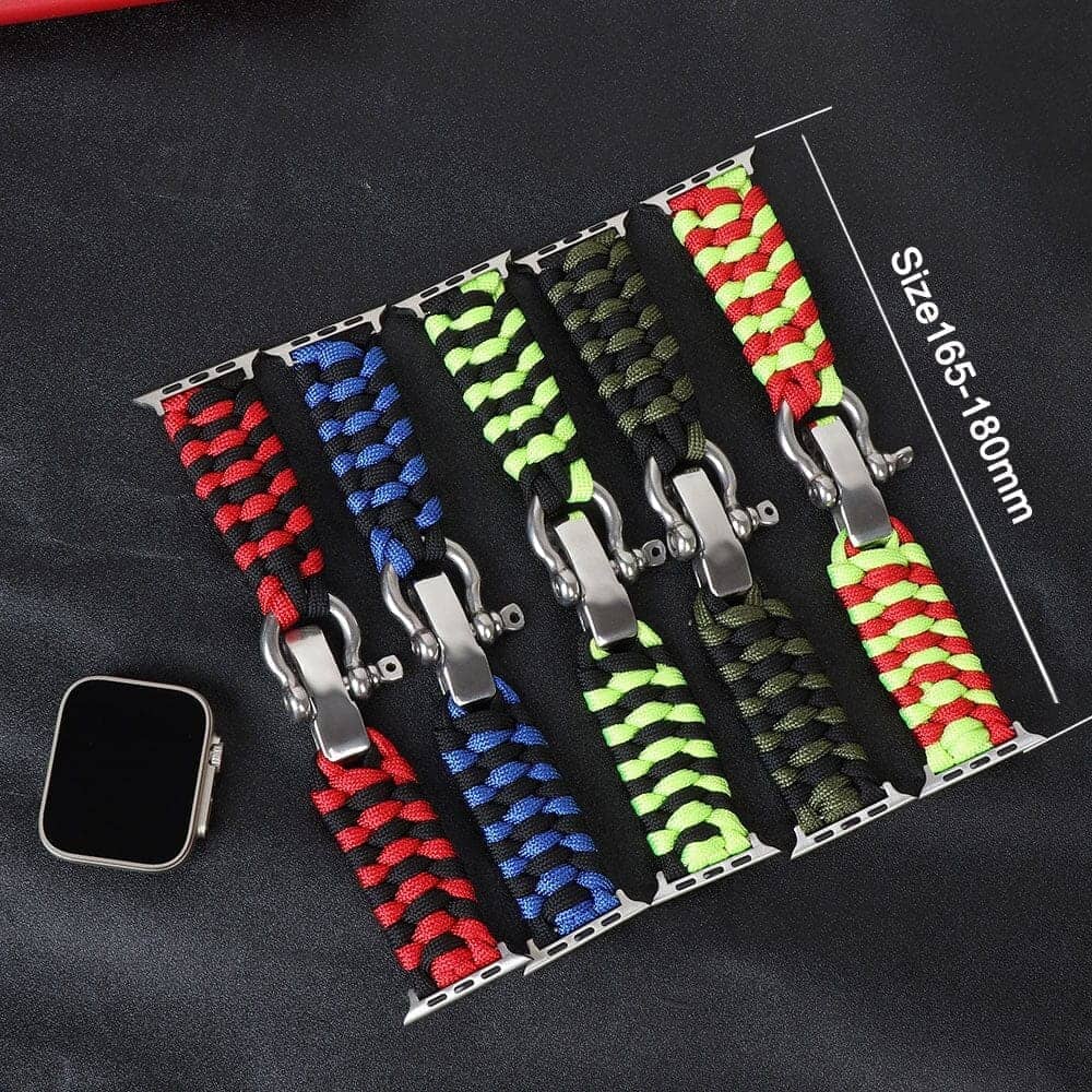 Paracord Tactical Apple Watch Band | Infinity Loops