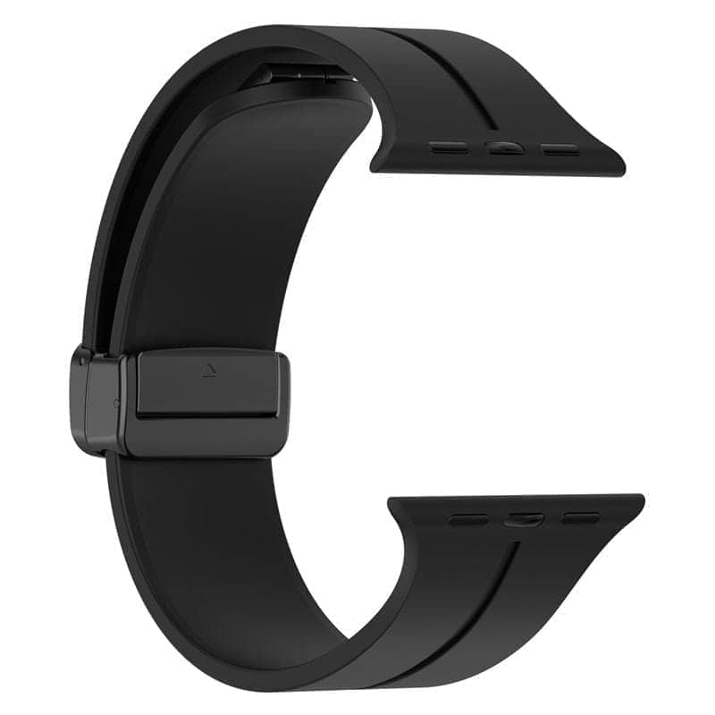 Silicone Magnetic Deployant Strap for Apple Watch - Infinity Loops