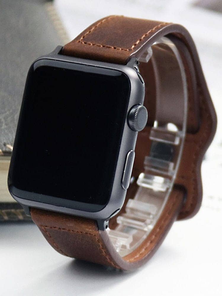 Apple Watch Ultra Leather Band - Infinity Loops 