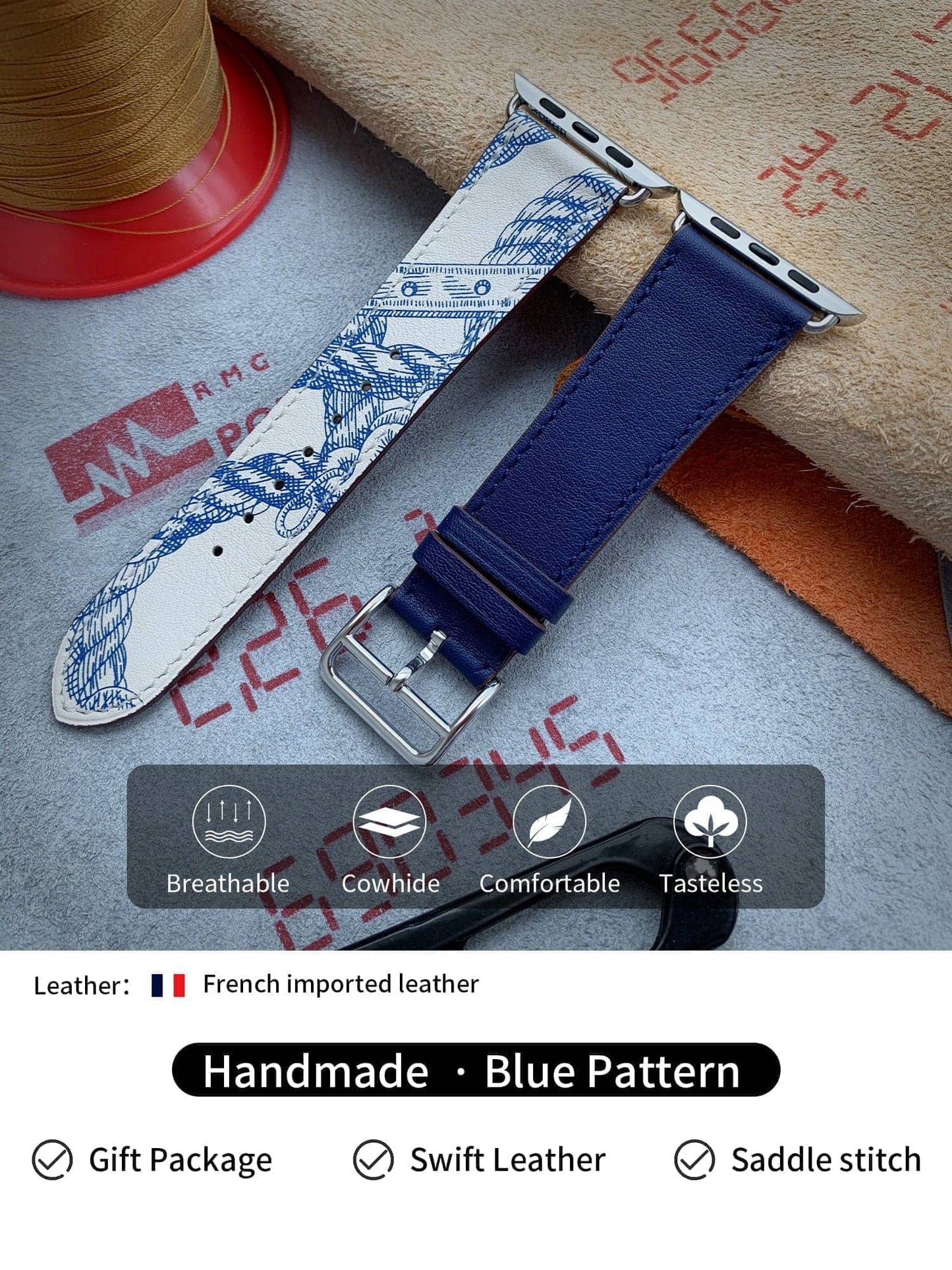 Hermes Watch Bands for Apple Watches - Infinity Loops