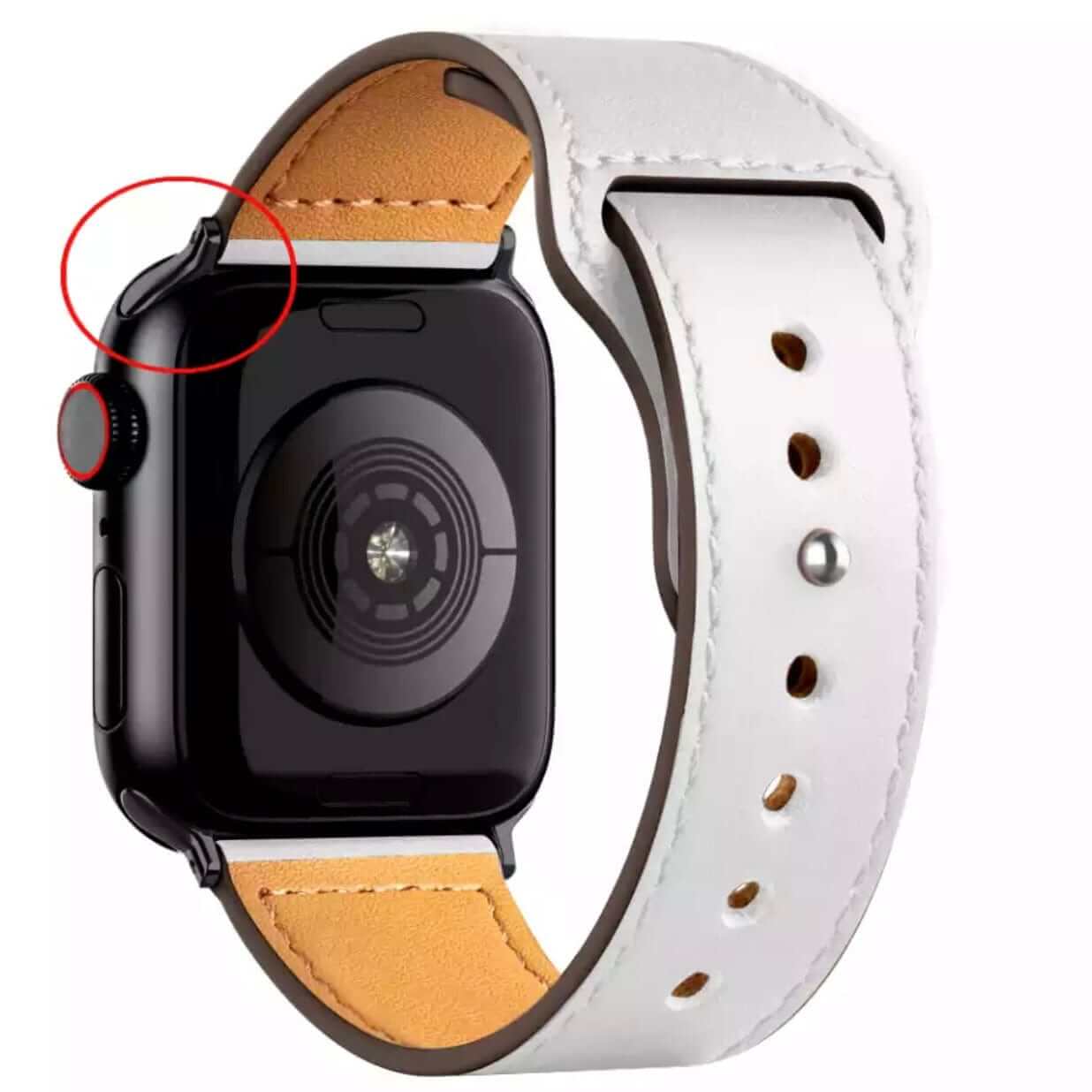 Apple Watch Genuine Leather Band - Infinity Loops