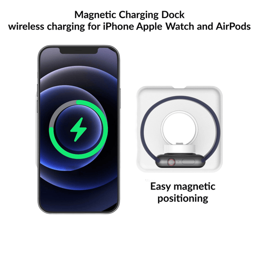 Magsafe Duo Apple Watch iPhone Charger | Infinity Loops